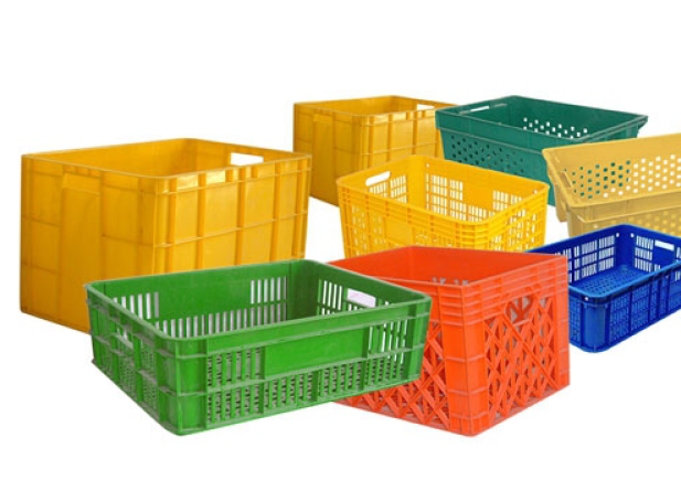 Plastic Crates and Bins